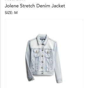 Cute Denim Jacket, NWOT never been  worn, came from Stitchfix